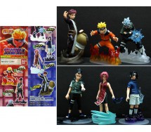 Rare SET 6 FIGURES NARUTO ULTIMATE PART 1 Gashapon BANDAI JAPAN