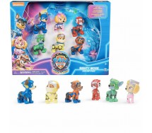 BROKEN PACKAGE PAW PATROL Box Set 6 Action Figures PUPS MIGHTY MOVIE Original SPIN MASTER