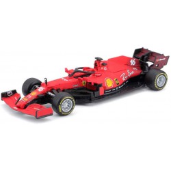 Modello FERRARI 2021 SF21 Auto Formula 1 Scala 1/43 12cm LECLERC Numero 16 Originale Die Cast Bburago 18-36829 36829L