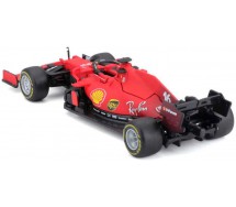 Model FERRARI 2021 SF21 Formula 1 Car Scale 1/43 12cm LECLERC Number 16 Original Die Cast Bburago 18-36829 36829L