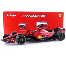 Model FERRARI SF-23 1/18 30cm of LECLERC 16 Original Die Cast Bburago Race  BU 18-16812