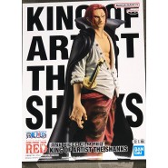 ONE PIECE Figura Statua THE SHANKS 23cm dal Film RED KING OF ARTIST Originale BANPRESTO Bandai