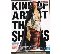 ONE PIECE Figura Statua THE SHANKS 23cm dal Film RED KING OF ARTIST Originale BANPRESTO Bandai