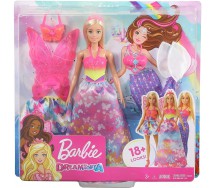 BARBIE Doll With 18 different LOOK Original DREAMTOPIA Mattel GJK40nal Mattel FRB12