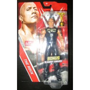 THE ROCK con BONUS SLAMMY Figura Action 15cm WWE Superstar Wrestling Originale Mattel DXF81