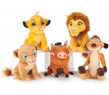 THE LION KING SET 5 Plushies 30cm SIMBA NALA PUMBAA TIMON ORIGINAL DISNEY