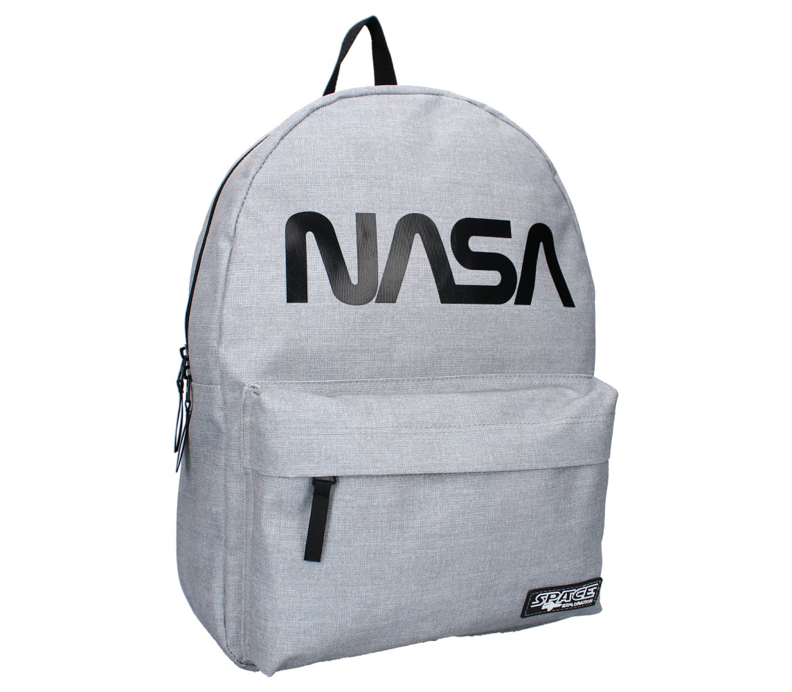 Backpack NASA SPACE LEGEND GREY 39x29x12cm School Sport ORIGINAL Official Vadobag