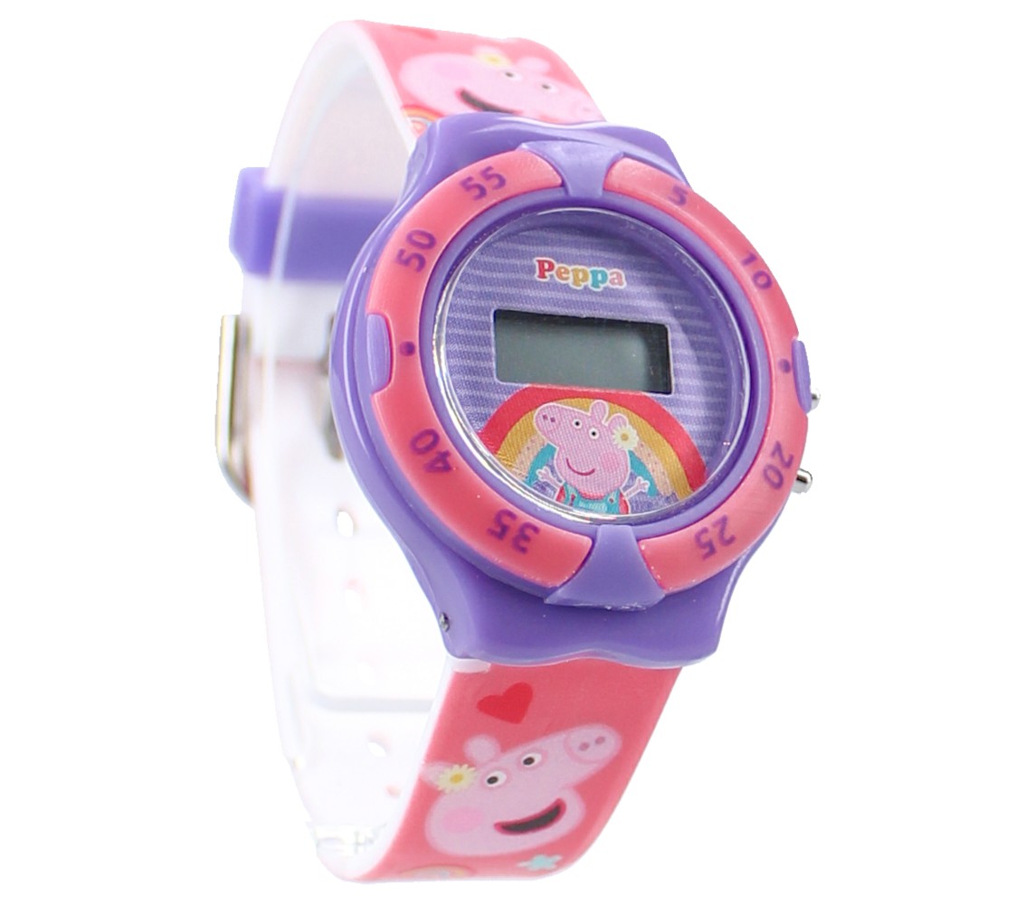 PEPPA PIG DIGITAL WRISTWATCH Model 4728 for children Official WATCH VADOBAG