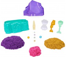 KINETIC SAND Sabbia Magica Playset CRISTALLI della SIRENETTA 480gr SPIN MASTER