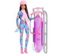 BARBIE Carrier and SLEDGE Mattel HGM74