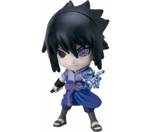 NARUTO Figura CHIBIMASTER Bandai SASUKE UCHIHA 8cm ORIGINALE Con Confezione