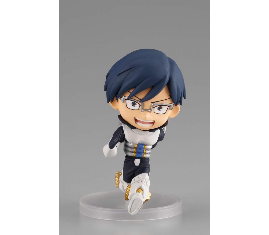 MY HERO ACADEMIA Figura CHIBIMASTER 03 TENYA IIDA 8cm ORIGINALE Bandai