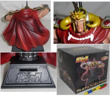 Bust Statue RAO RAOUL RAOH Money Box 15cm KEN SHIRO WARRIOT Original SEGA JAPAN