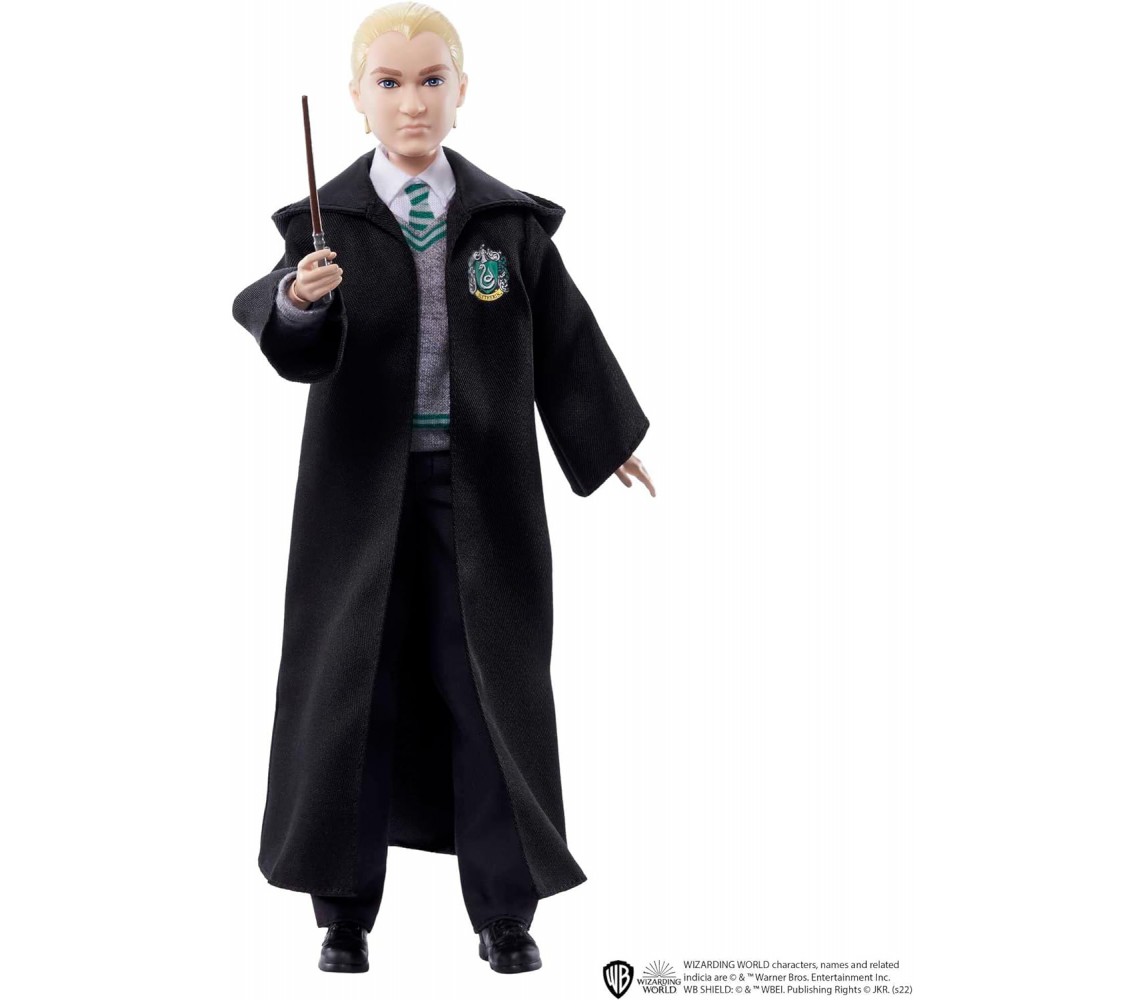 Action Figure Doll 27cm DRACO MALFOY Slytherin Dress Original MATTEL HMF35 Potter