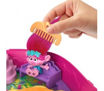 Playset POLLY POCKET TROLLS With 2 Figures Poppy Branch and 13 Accessories MATTEL HKV39