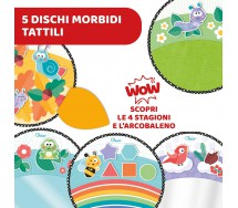 CHICCO TAPPETO SENSORIALE Gioco Baby SENTIERO 4 STAGIONI da 9 MESI Suoni Luci