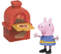 PEPPA PIG Playset PEPPA'S PIZZA PLECE Peppa's Club Original HASBRO F2169