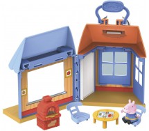 copy of PEPPA PIG Playset PARCO GIOCHI Altalena e Dondolo con 2 personaggi Peppa e Rebecca Coniglio Originale HASBRO F2217