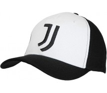 copy of JUVENTUS JJ Cappello Berretto Nero LOGO CUCITO Bianco UFFICIALE Nuovo MISURA ADULTO