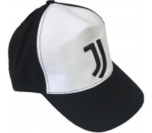 JUVENTUS Cappello Estivo Baseball BIANCO NERO JUVE Ufficiale ADULTO Regolabile