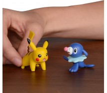 POKEMON Box 2 Mini Figures 5cm PIKACHU and POPPLIO Original BATTLE FIGURE PACK