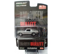 BULLIT Car Model 1/64 FORD MUSTANG Steve McQueen 1/64 CHASE VARIANT Greenlight