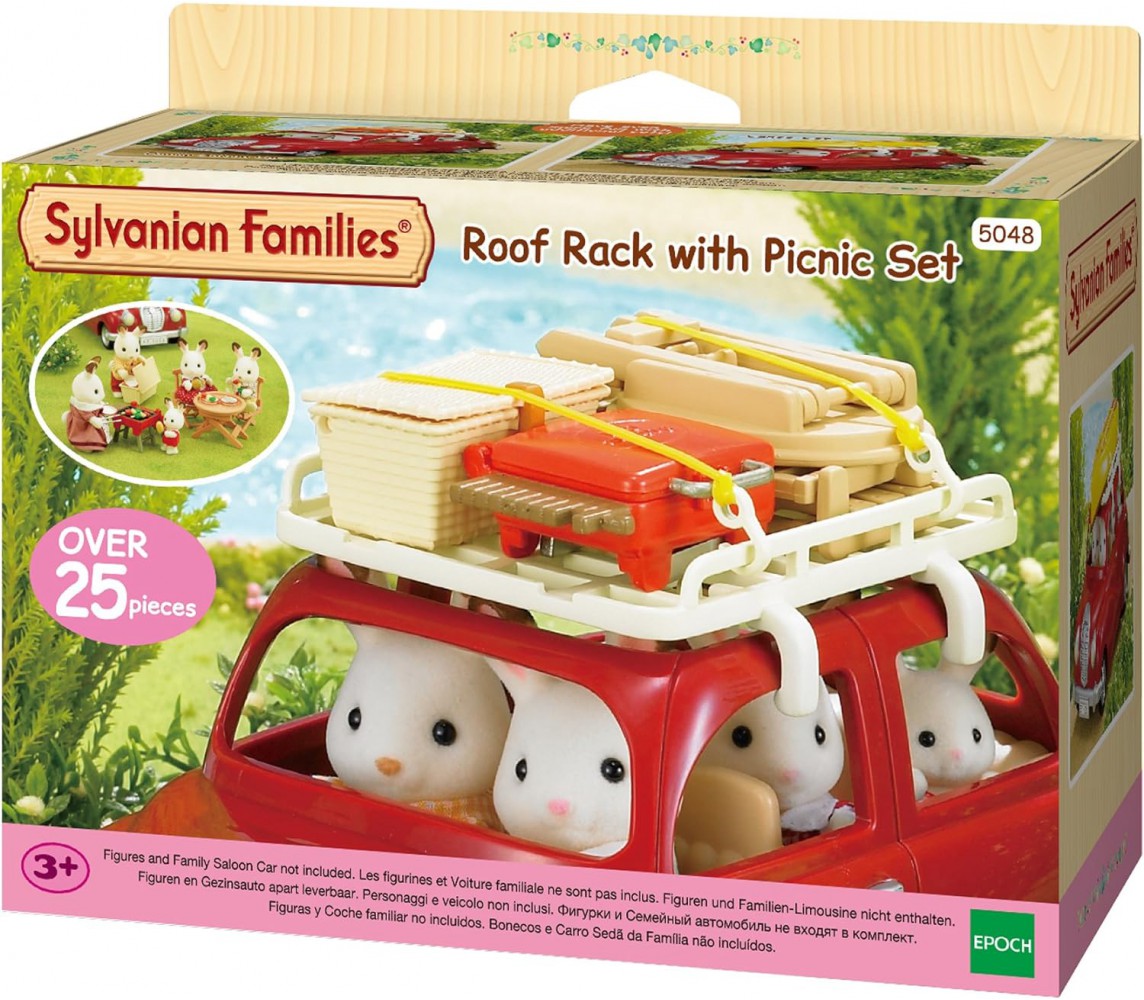 ROOF RACK for CAR with PICNIC Set SYLVANIAN FAMILIES Epoch 5048