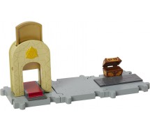 BOX DAMAGED - LEGEND OF ZELDA GANONDORF e HYRULE CASTLE PLAYSET NINTENDO MICRO LAND Jakks Pacific