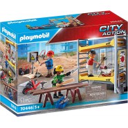 Playset Construction Scaffold Original PLAYMOBIL 70446 City Action 