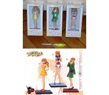 EVANGELION Set 3 Figures ASUKA LANGLEY Collection VOL. 1 Original SEGA Japan