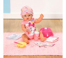 BROKEN PACKAGE BABY BORN DOLL Big 43cm WITH MANY FEATURES Original MGA