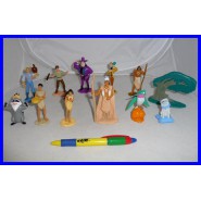 RARO Set 12 Figure Collezione 9cm POCAHONTAS Originali DISNEY Panini POCAONTAS