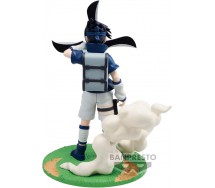 NARUTO Figura UCHIHA SASUKE Statua 12cm Serie MEMORABLE SAGA Originale BANPRESTO