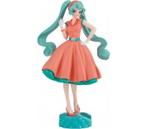 HATSUNE MIKU Figura Statua 18cm WORLD JOURNEY VOL. 1 Originale Banpresto