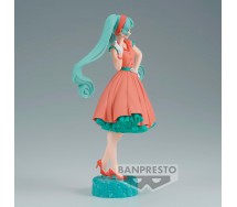 HATSUNE MIKU Figure Statue 18cm WORLD JOURNEY VOL. 1 Original Banpresto