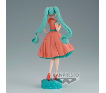 HATSUNE MIKU Figure Statue 18cm WORLD JOURNEY VOL. 1 Original Banpresto