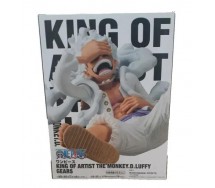 ONE PIECE Figura LUFFY GEAR5 Gear 5 Serie KING OF ARTIST Originale BANPRESTO