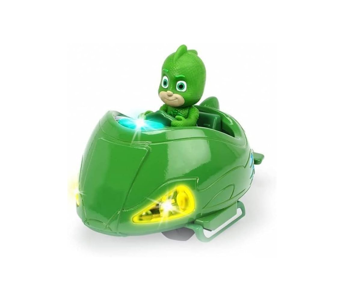 PJ MASKS Super Pigiamini Veicolo DieCast 1:43 GEKKO MOBILE Luci Suoni DICKIE