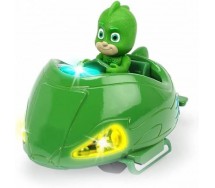 PJ MASKS Mission Racer GEKKO MOBILE DieCast Vehicle with SOUND and LIGHT Original DICKIE