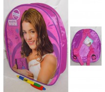 VIOLETTA Mini BACKPACK 28x24cm Original DISNEY