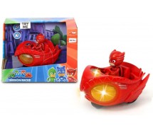 PJ MASKS Super Pigiamini Veicolo DieCast 1:43 OWL GLIDER Gufetta Luci Suoni DICKIE