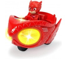 PJ MASKS Super Pigiamini Veicolo DieCast 1:43 OWL GLIDER Gufetta Luci Suoni DICKIE