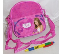 Borsa Pochette VIOLETTA Rosa 16x16cm DISNEY Originale