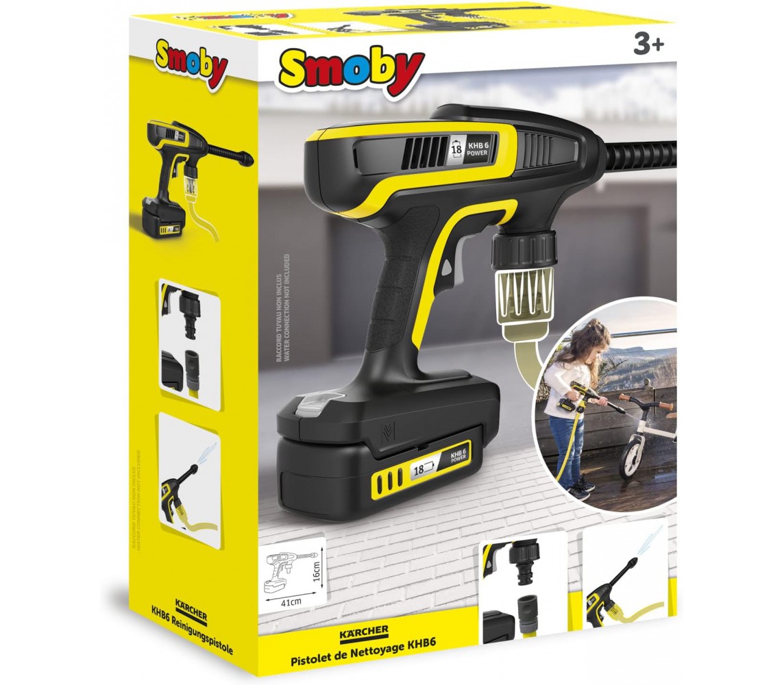 IDROPISTOLA per BAMBINI IdroPulitrice KARCHER KHB 6 funzionante SMOBY