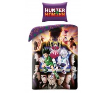 HUNTER X HUNTER Set Copripiumino Letto Singolo 140x200cm COTONE Gon Killu