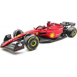 Model FERRARI F1-75 Formula 1 Car Scale 1/43 12cm 2022 Driver LECLERC Number 16 Original Die Cast Bburago 36832 18-36832