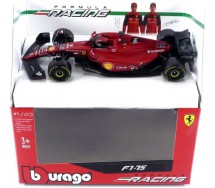 Model FERRARI F1-75 Formula 1 Car Scale 1/43 12cm 2022 Driver LECLERC Number 16 Original Die Cast Bburago 36832 18-36832