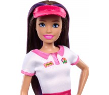 Bambola BARBIE Skipper PIZZAIOLA Con PIZZA Lavoro PIZZERIA Original MATTEL HTK36