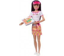 Bambola BARBIE Skipper PIZZAIOLA Con PIZZA Lavoro PIZZERIA Original MATTEL HTK36