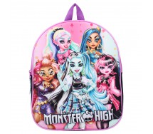 MONSTER HIGH Zaino 3D Zainetto The Boo Crew Misura 32x26x11cm Ufficiale MATTEL